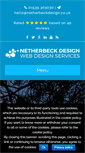 Mobile Screenshot of netherbeckdesign.co.uk